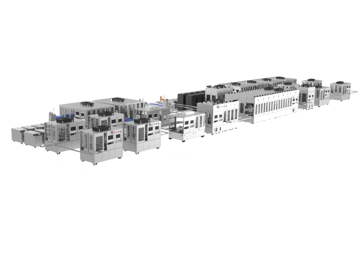 大圆柱封装整线